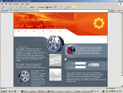Website Template #2411