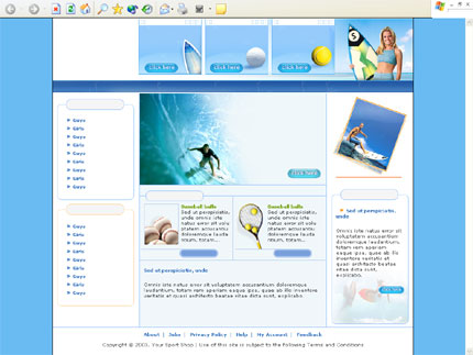 Website Template #2455