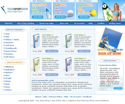 Website Template #2455