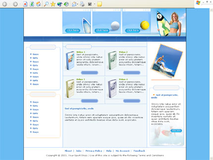 Website Template #2455