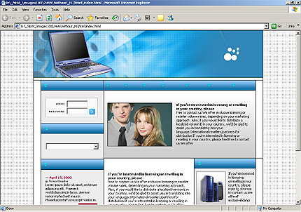 Website Template #2499