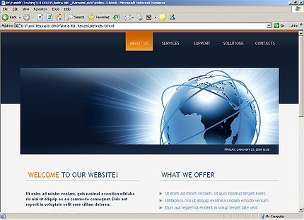 Website Template #24003