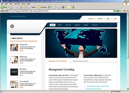 Website Template #24042
