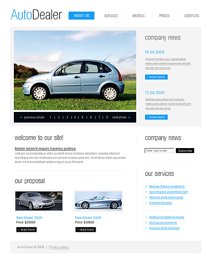 Website Template #24049