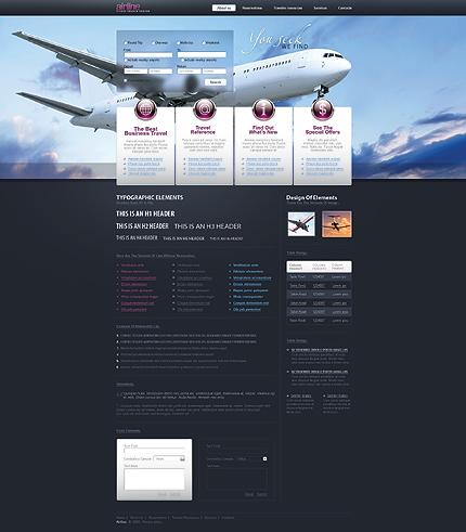 Website Template #24093