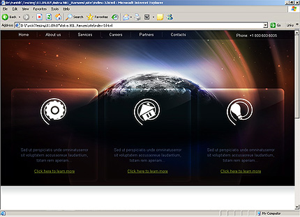 Website Template #24135