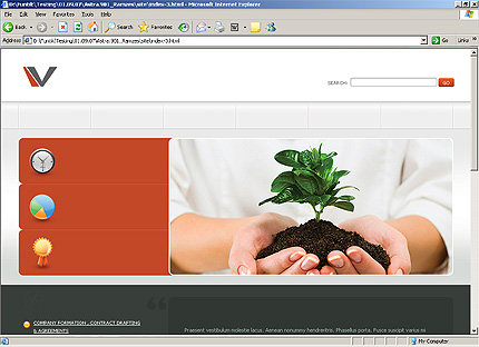 Website Template #24136