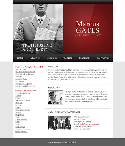 Website Template #24195