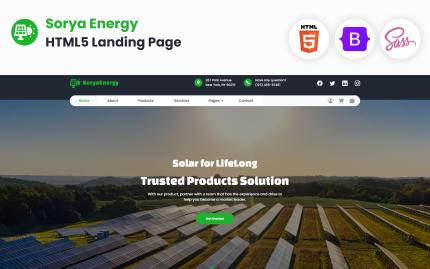 Modèles Landing Page