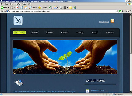 Website Template #24202
