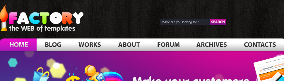 Website Template #24255