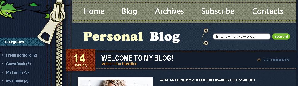 Website Template #24257