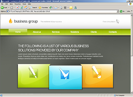 Website Template #24267