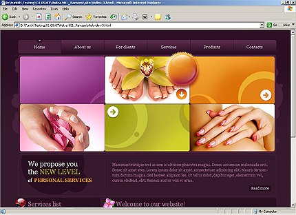 Website Template #24273
