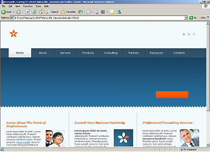 Website Template #24291