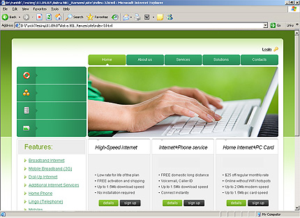 Website Template #24292