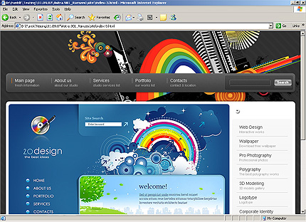 Website Template #24300