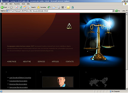 Website Template #24360