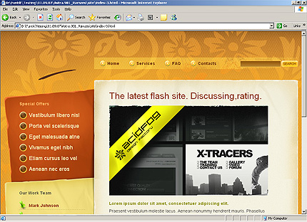 Website Template #24398