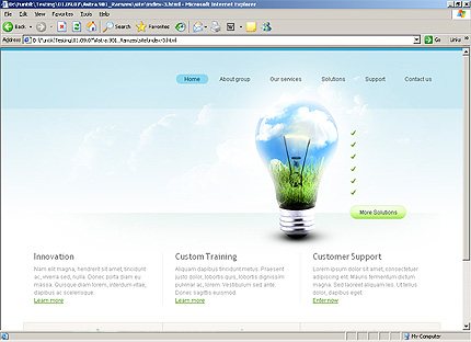 Website Template #24413