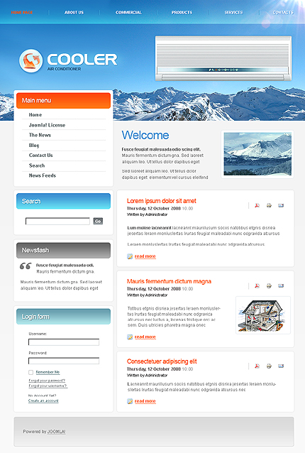 Website Template #24416