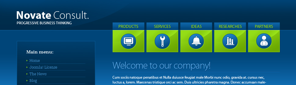 Website Template #24417