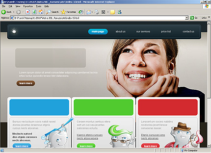 Website Template #24421