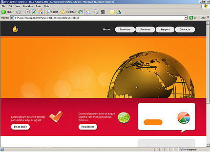 Website Template #24452
