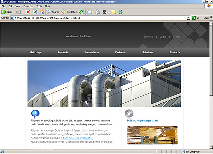 Website Template #24460