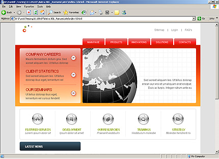 Website Template #24462