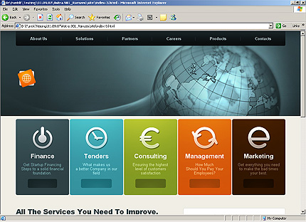 Website Template #24464