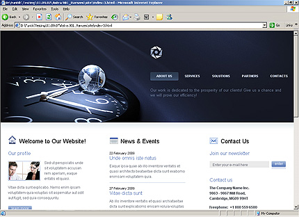 Website Template #24472