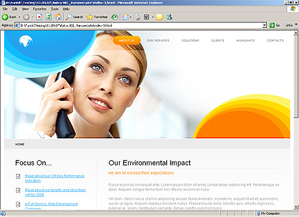 Website Template #24538