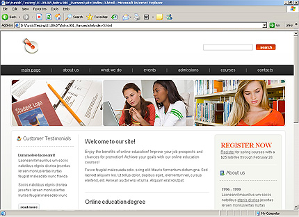 Website Template #24569