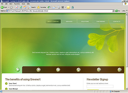 Website Template #24587