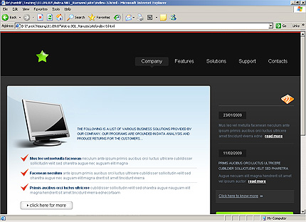 Website Template #24603