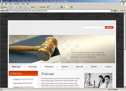 Website Template #24609