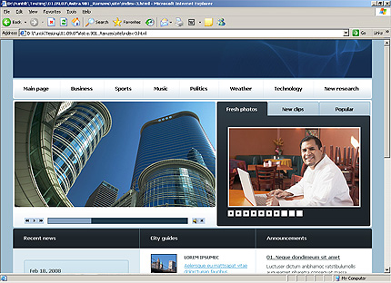 Website Template #24610