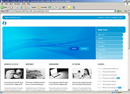 Website Template #24619