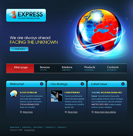 Website Template #24675
