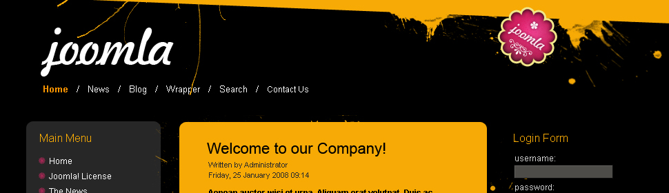 Website Template #24722