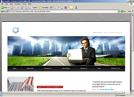 Website Template #24743