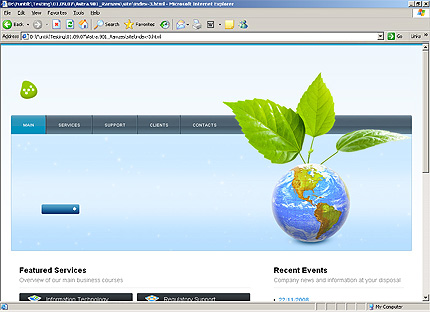Website Template #24745