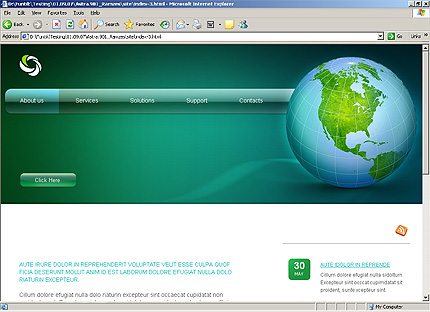 Website Template #24747