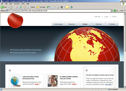 Website Template #24758