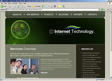 Website Template #24802