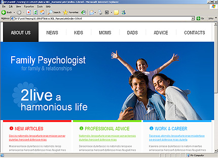 Website Template #24804