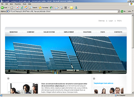 Website Template #24835