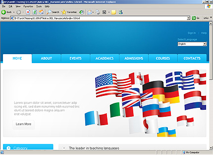 Website Template #24843
