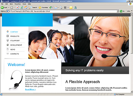 Website Template #24849